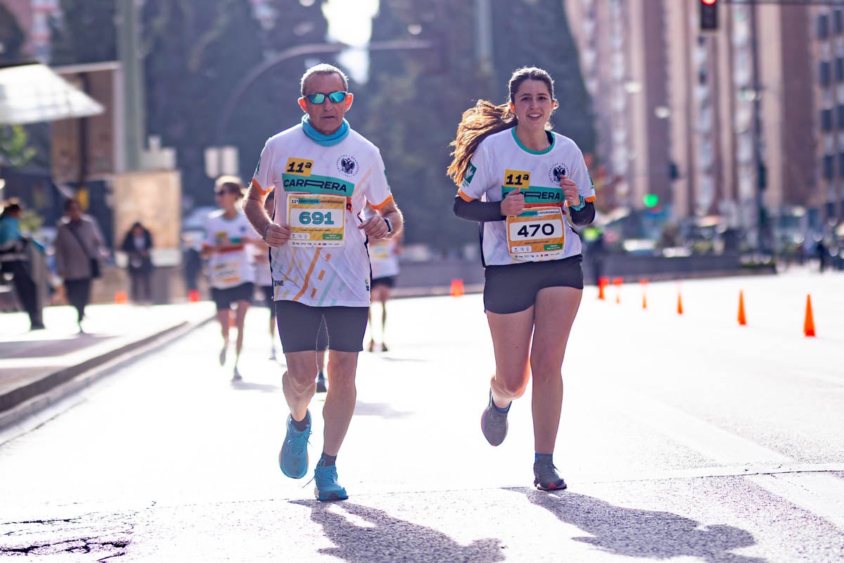 Encuéntrate en la carrera Universidad-Ciudad de Granada