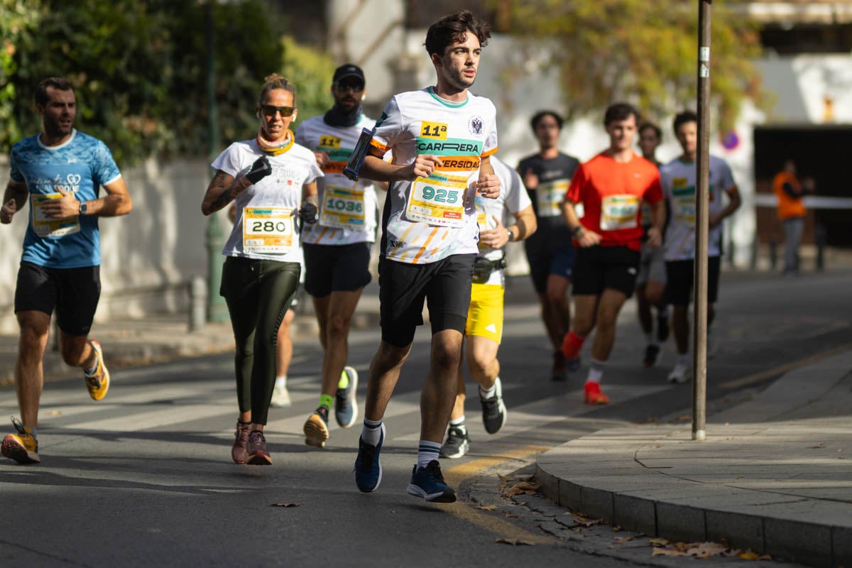 Encuéntrate en la carrera Universidad-Ciudad de Granada