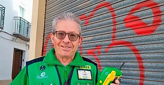 La suerte la ha dado Antonio Cruz que vende de forma ambulante en Baeza.