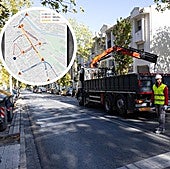 Los trabajos en la vía se iniciaron la semana pasada, pero el corte al tráfico se inicia hoy.