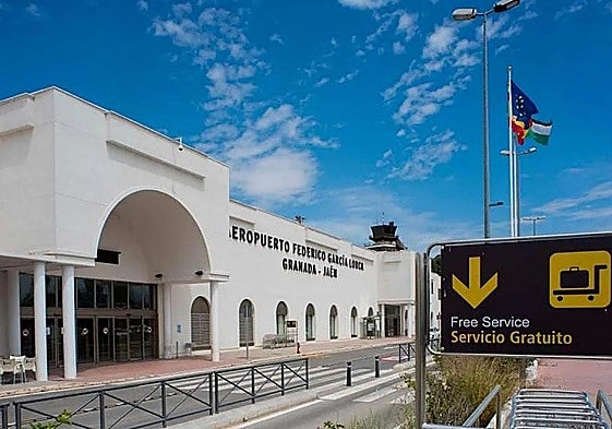 El aeropuerto Federico García Lorca Granada-Jaén.