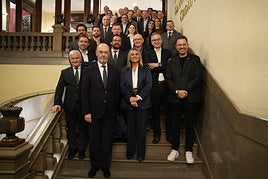 La alcaldesa de Granada recibe a la Junta Directiva de la Cámara de Comercio Alemana para España