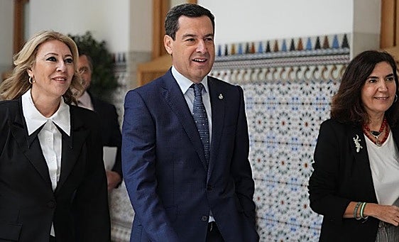 Imágenes de Sandra Peña en una manifestación celebrada recientemente en Sevilla contra el acoso en las aulas.