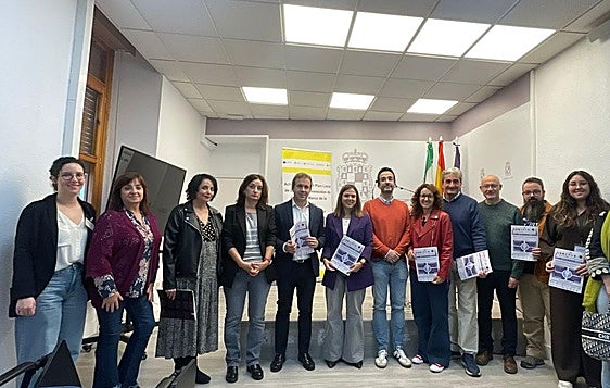 Presentación, en el Ayuntamiento, de las actividades con motivo del 25-N.