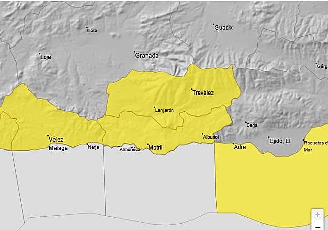 Los avisos acitivados por Aemet el viernes.