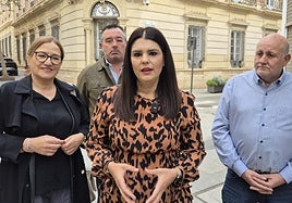 Diputados provinciales del PSOE en Almería.