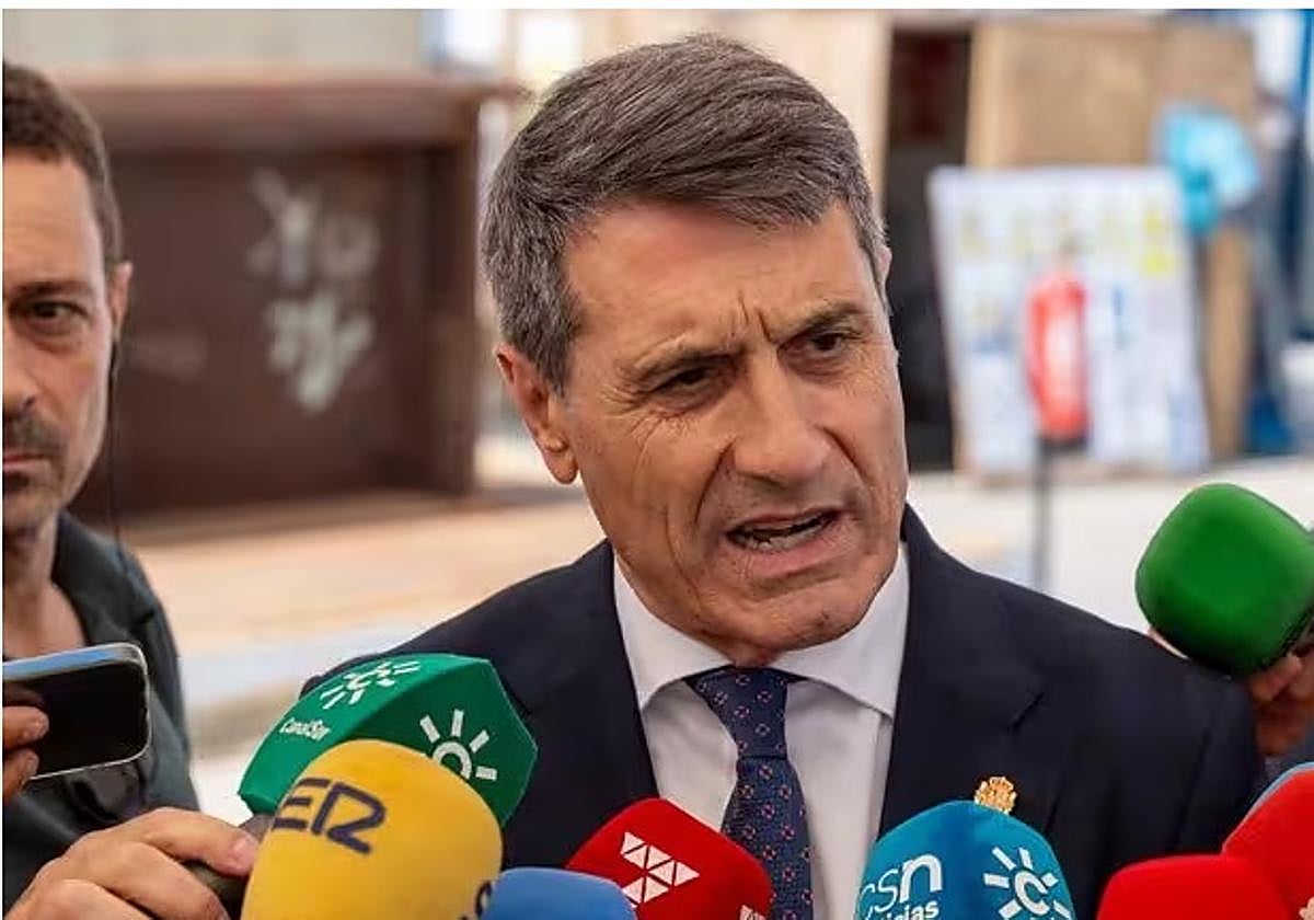 El delegado del Gobierno en Andalucía, Pedro Fernández.