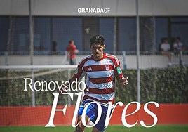 El Granada renueva a Flores, un prometedor central