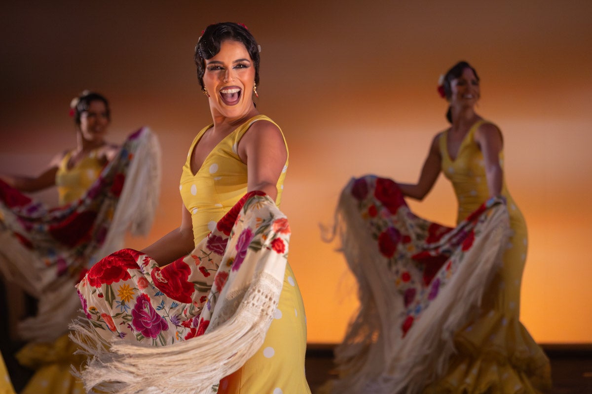 Las imagenes del Ballet Flamenco de Andalucía, en el Alhambra