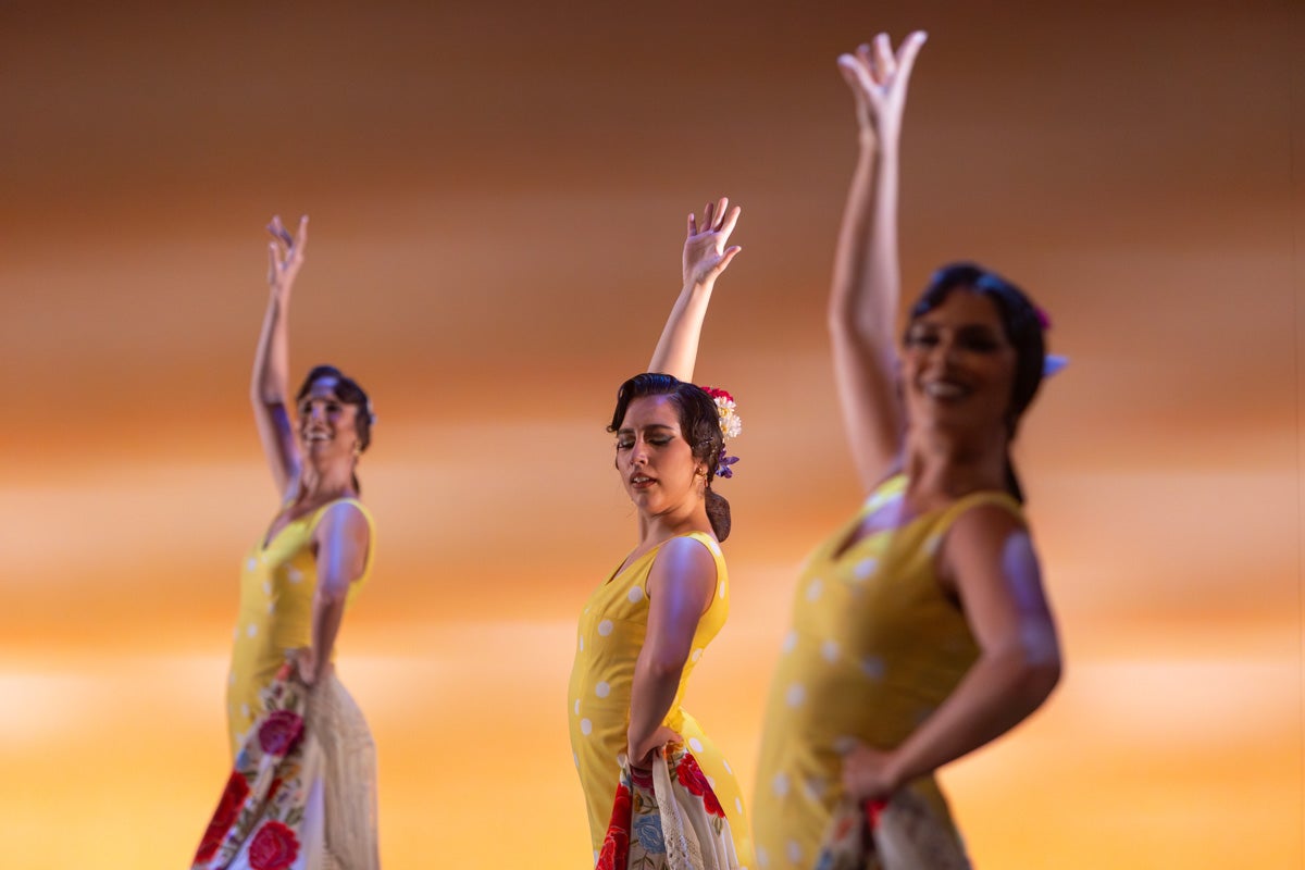 Las imagenes del Ballet Flamenco de Andalucía, en el Alhambra