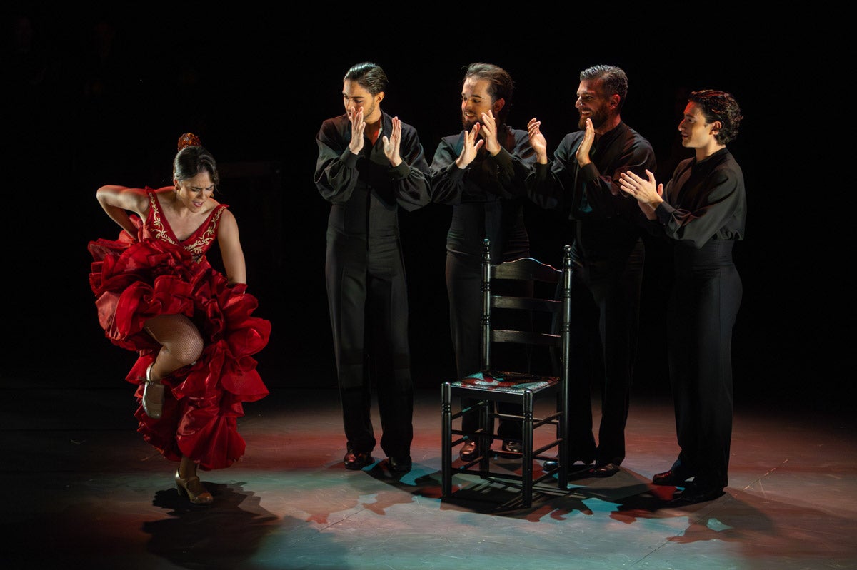 Las imagenes del Ballet Flamenco de Andalucía, en el Alhambra