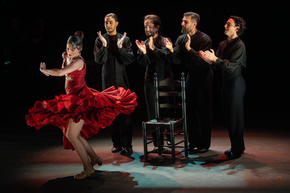 Las imagenes del Ballet Flamenco de Andalucía, en el Alhambra