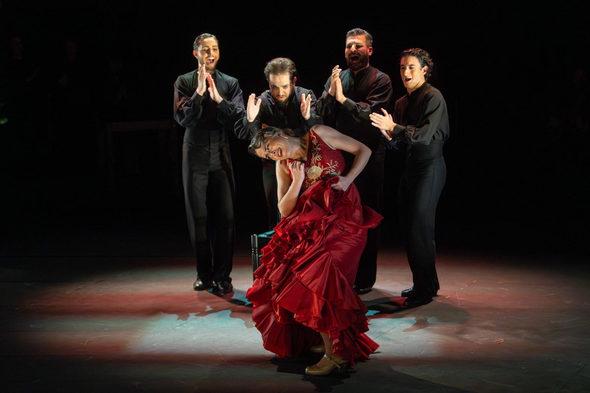 Las imagenes del Ballet Flamenco de Andalucía, en el Alhambra
