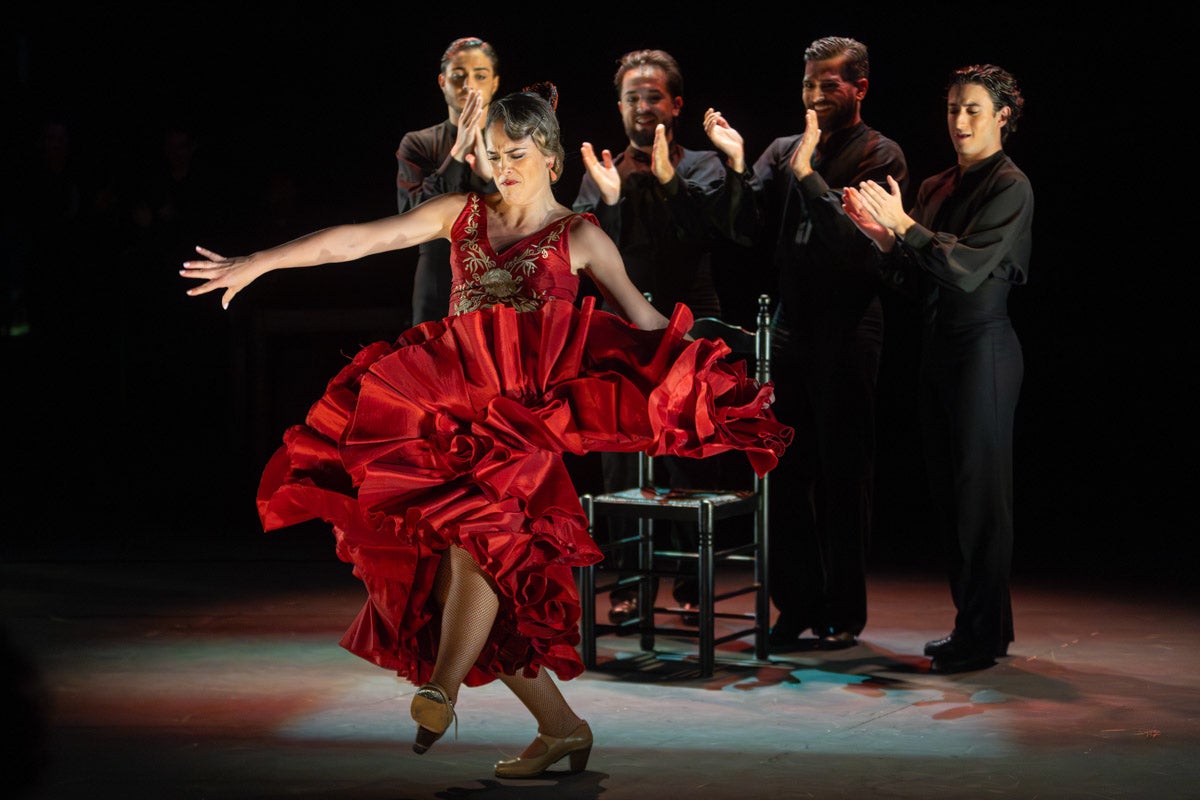 Las imagenes del Ballet Flamenco de Andalucía, en el Alhambra