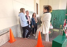 Visita al colegio Almadén.