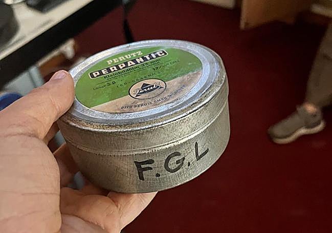 La lata que escondía a Federico García Lorca.