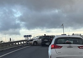 Accidente en la Ronda Sur