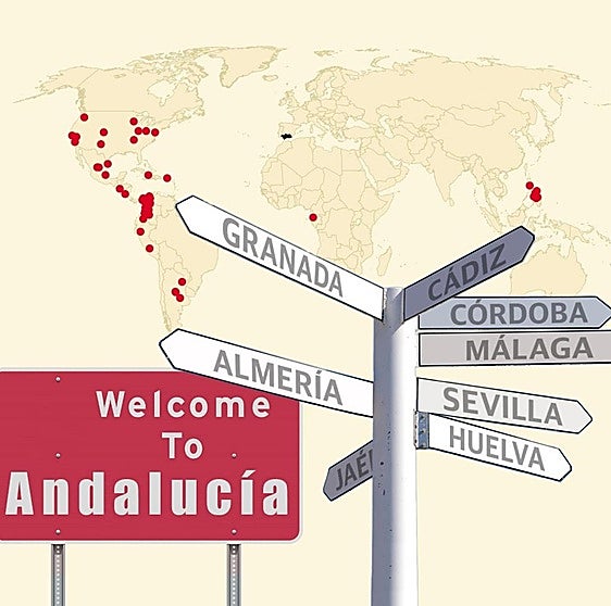Las tocayas andaluzas en el mundo: Granada es la ciudad es la más repetida