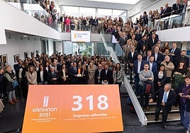 Acto por la Capitalidad Cultural en la Cámara de Comercio de Granada.