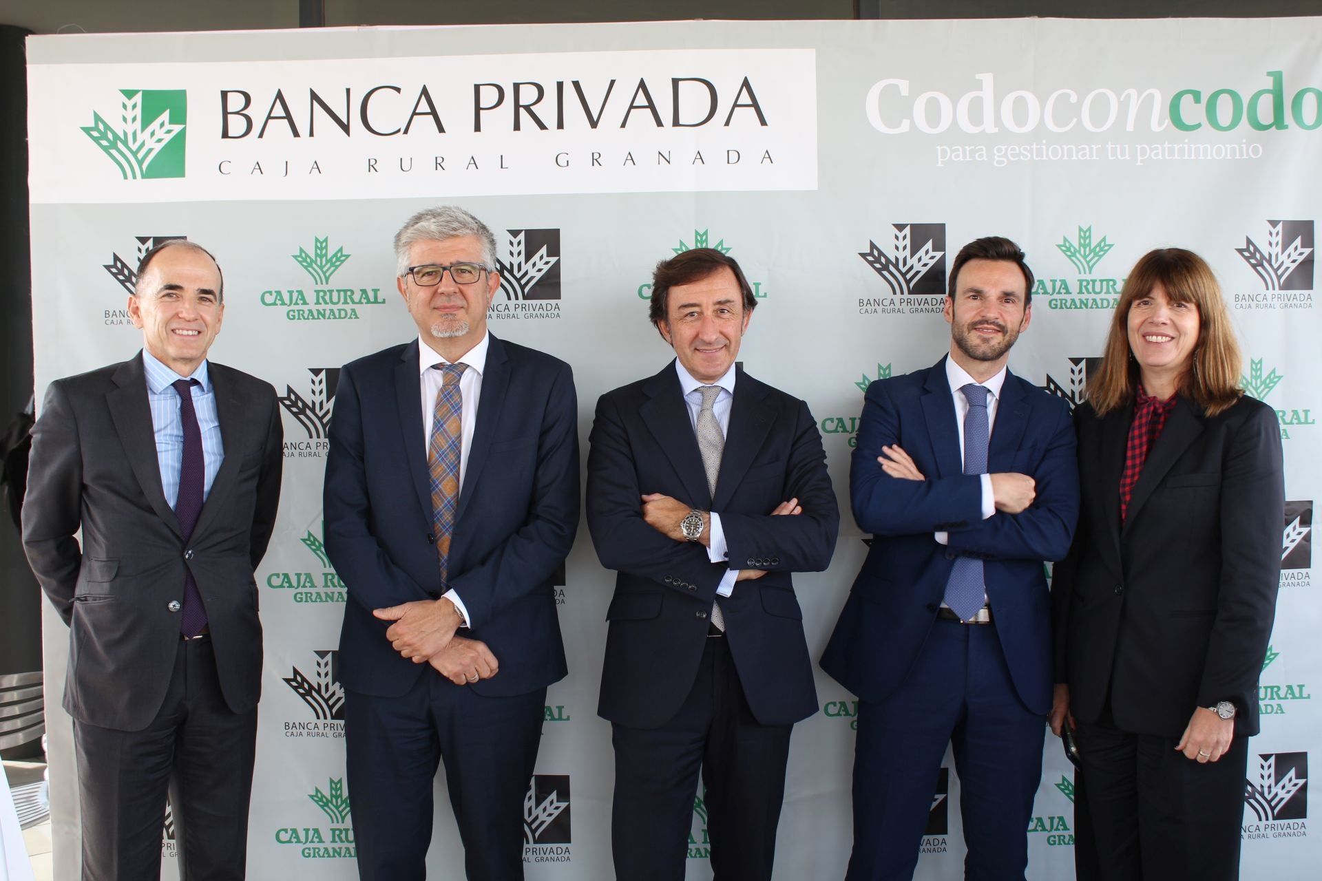 Juan José Espínola, José Aurelio Hernández, Luis Bravo, Juan Laborda y Arantza Loinaz