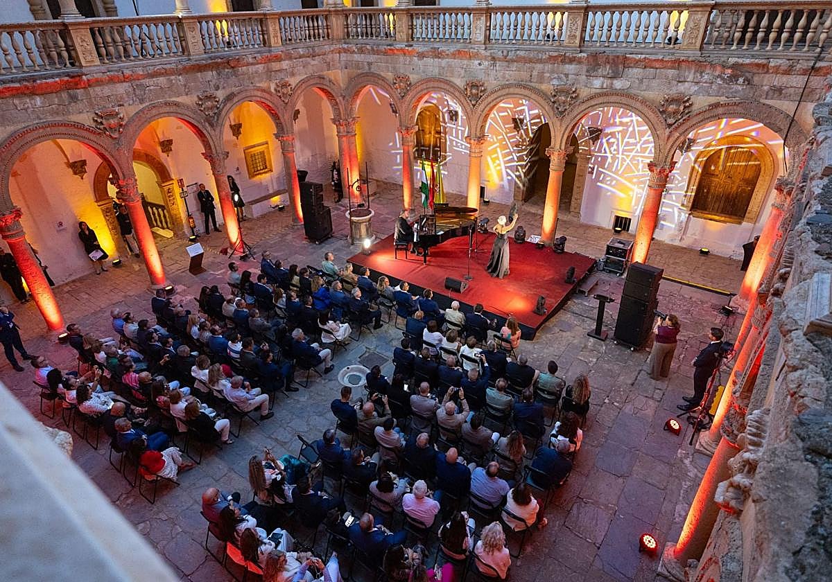 Inauguración del castillo de La Calahorra.