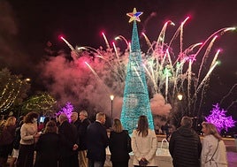 Árbol de Navidad del Hospital Universitario Torrecárdenas
