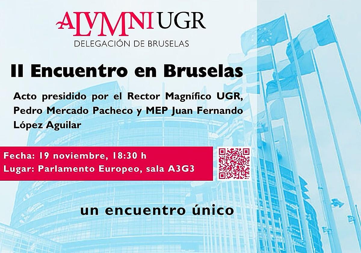 Más de 120 'alumni' de la UGR se dan cita en el Parlamento Europeo