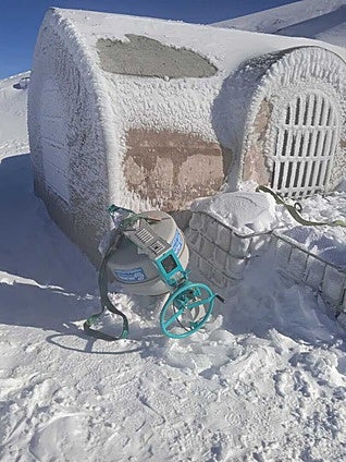 Termina la rehabilitación del refugio de Elorrieta