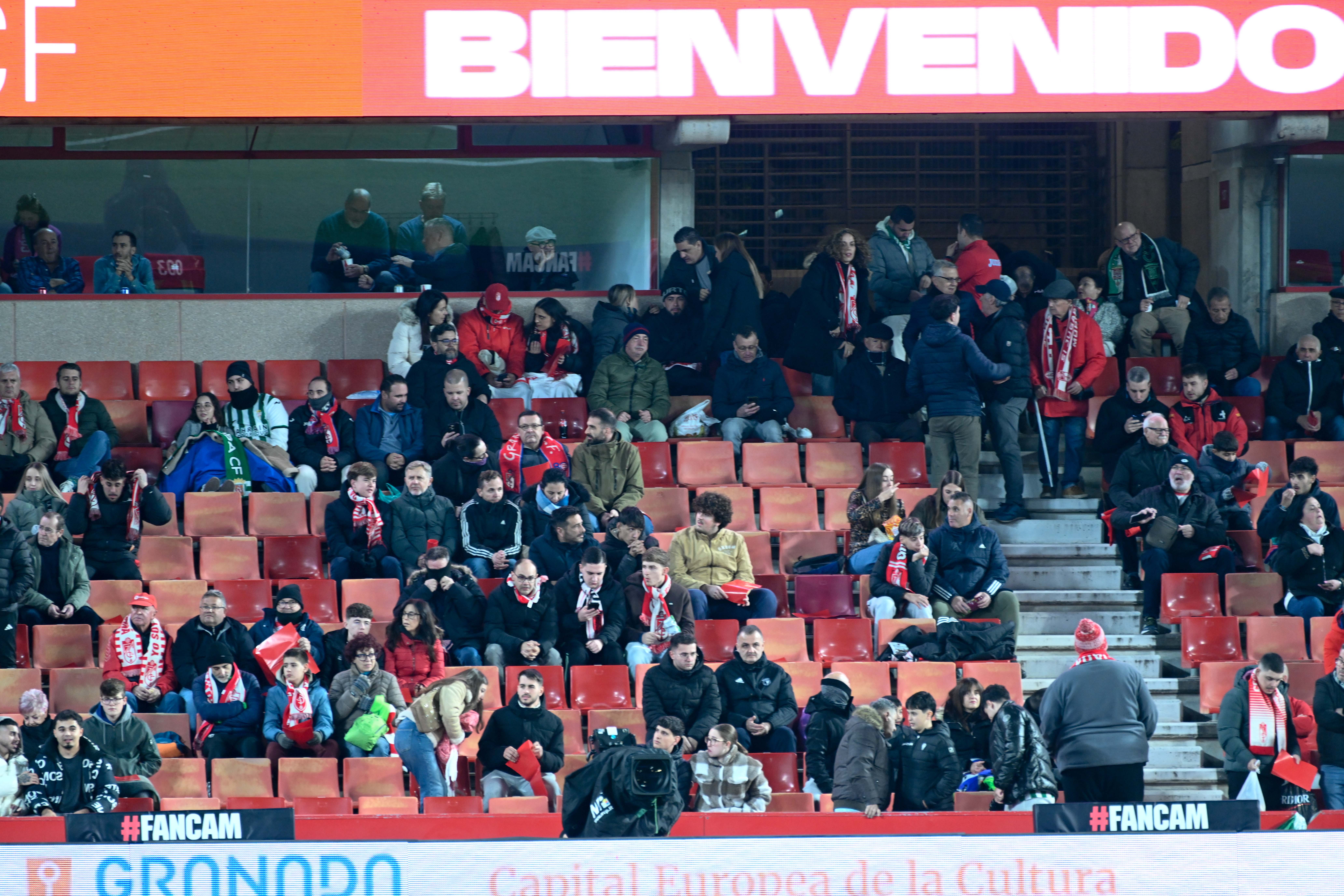 Búscate en la grada de Los Cármenes en el Granada-Córdoba