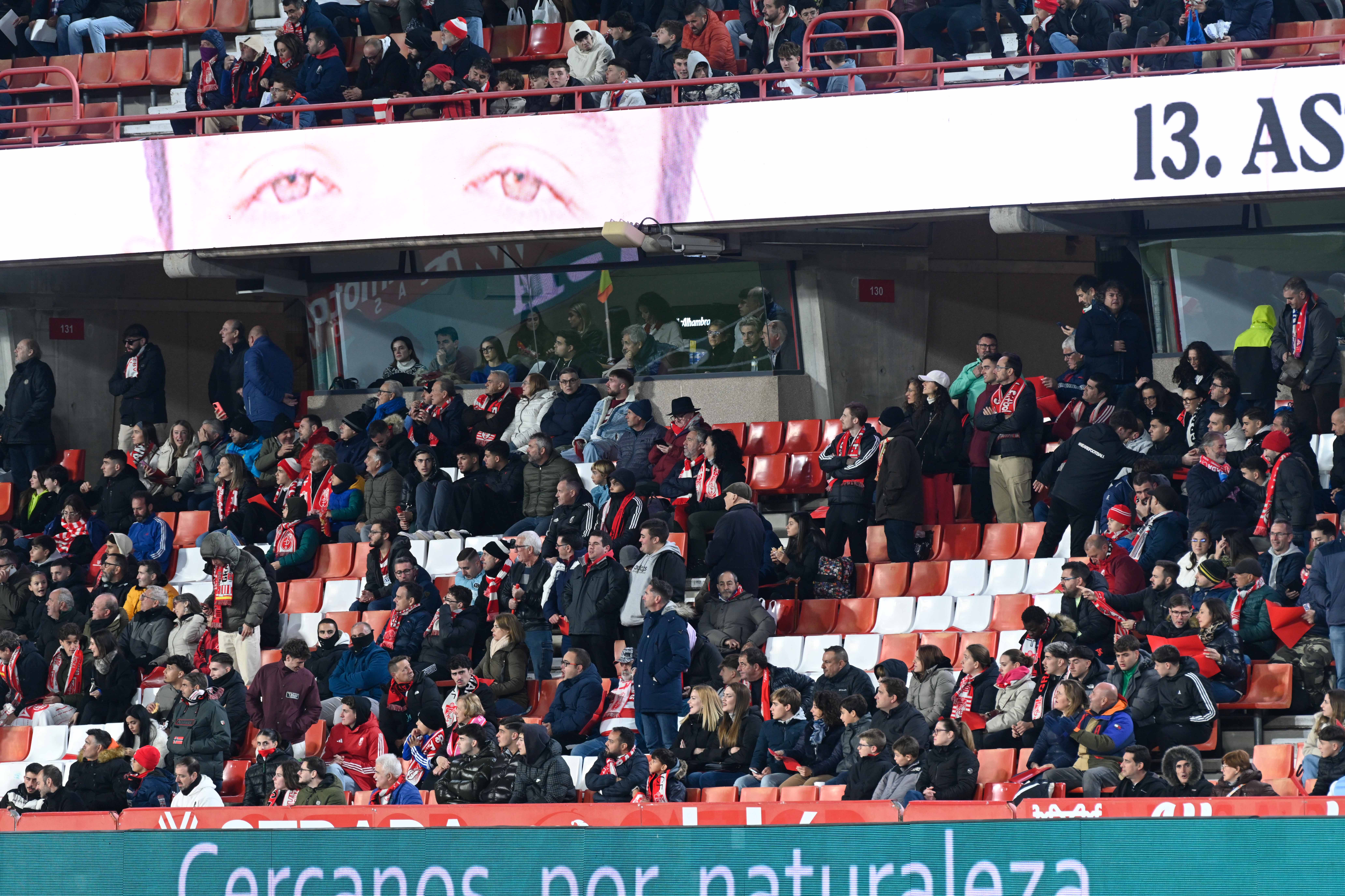Búscate en la grada de Los Cármenes en el Granada-Córdoba