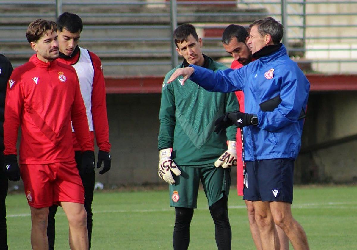 Último entrenamiento del equipo que dirige Ziganda.
