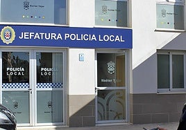 Dependencias de la Policía Local de Huétor Tájar.