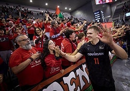 Elias Valtonen, uno de los internacionales que será baja en la preparación del Covirán.