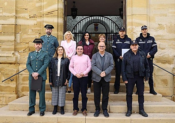 Junta de Seguridad celebrada en Porcuna.