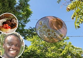 Jean Baptiste Tine, propietario de El Caldero.