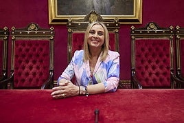 La alcaldesa de Granada, Marifrán Carazo, en una imagen de archivo.