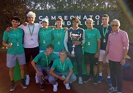Componentes del equipo Campus Tenis Club.