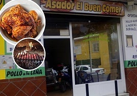 Fachada del asador.