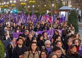 Granada sale a la calle para luchar contra la violencia machista.