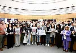 Diputación entrega los premios del XI Concurso de Micro-relatos contra la Violencia de Género «Mónica Carrión», en el marco del 25-N