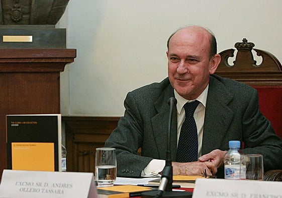 El exmagistrado y catedrático universitario Andrés Ollero.