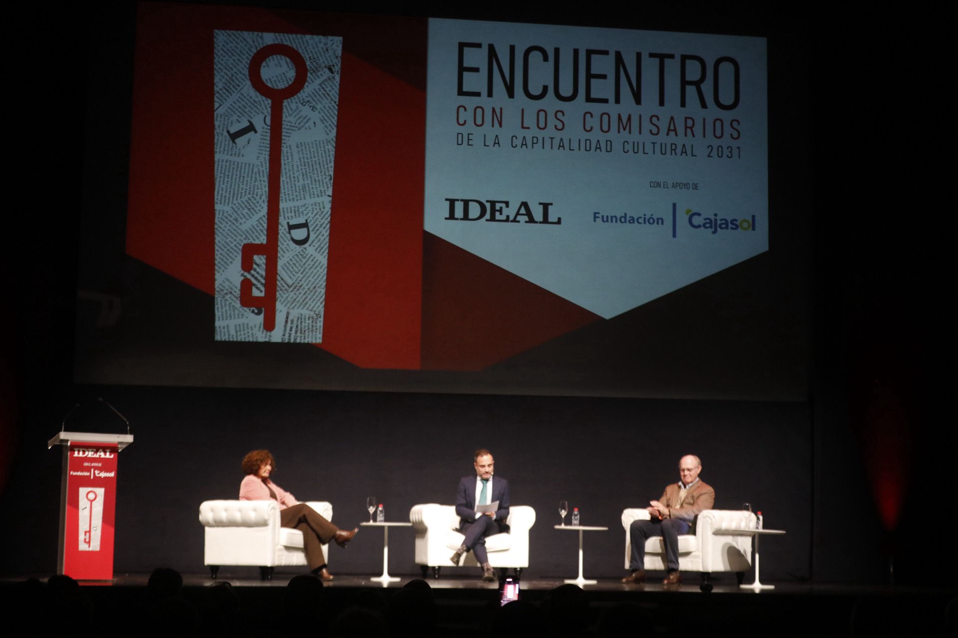 Las imágenes del encuentro por la Capitalidad Cultural en Granada
