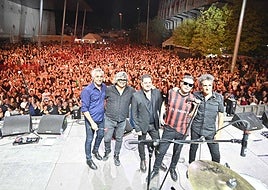 Los granadinos 091 en el pasado Zaidín Rock.