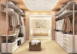 Cómo calcular las medidas en un dormitorio de matrimonio con baño y vestidor