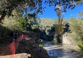 Obras en los Cañones.