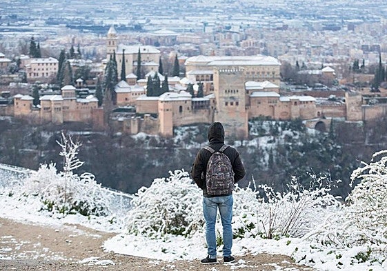 Nieve en Granada.