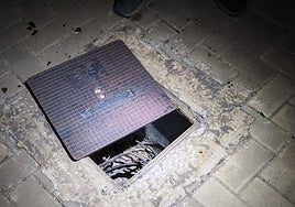 Robo de cableado en Guadix.