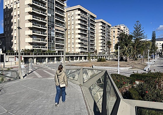 Paseo de Las Explanadas en obras.