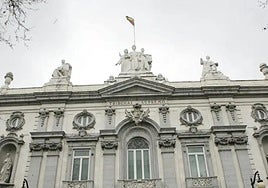 La sede del Tribunal Supremo, en Madrid.