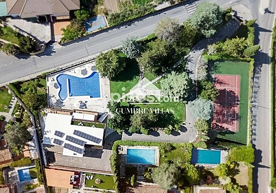 Parcela en la que se ubica la finca en Gójar